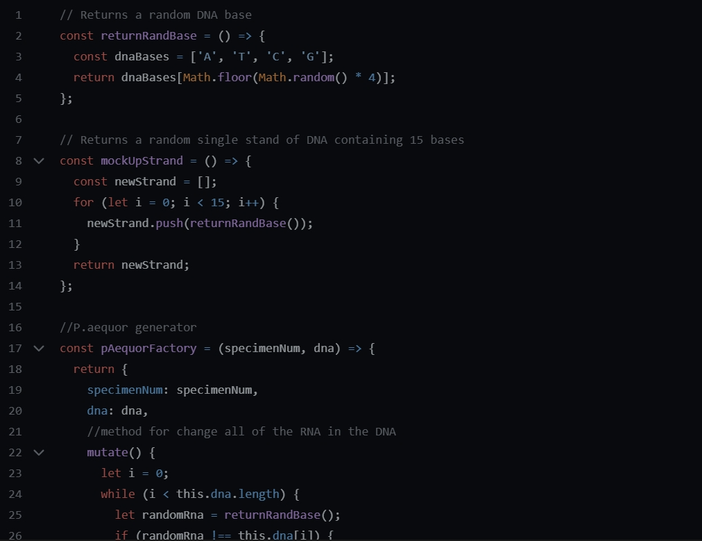 9th projects, Mysterious Organism